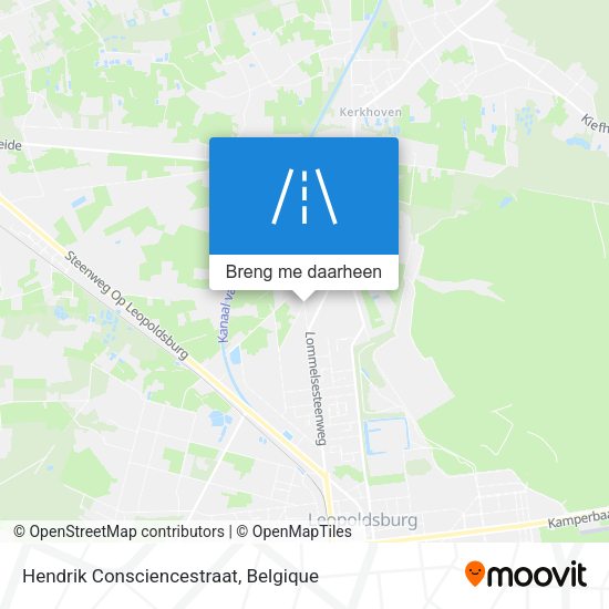 Hendrik Consciencestraat kaart
