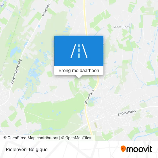 Rielenven kaart