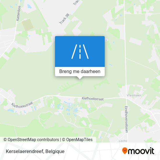 Kerselaerendreef kaart