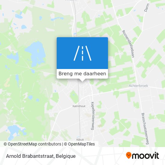 Arnold Brabantstraat kaart