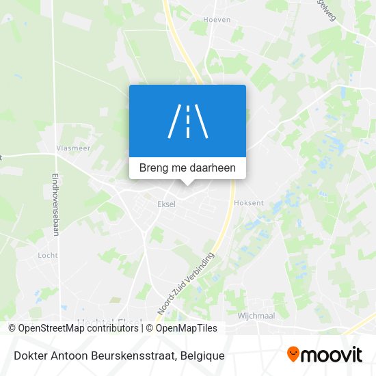 Dokter Antoon Beurskensstraat kaart