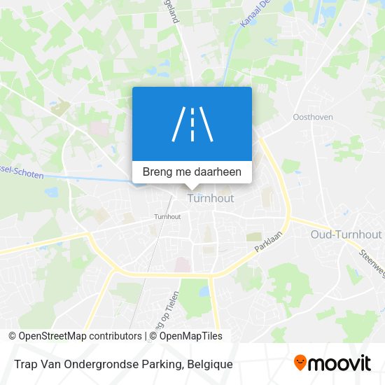 Trap Van Ondergrondse Parking kaart