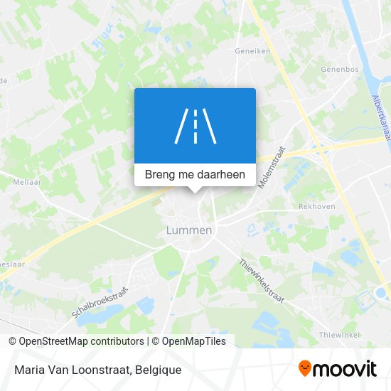 Maria Van Loonstraat kaart