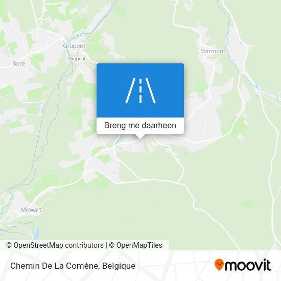 Chemin De La Comène kaart