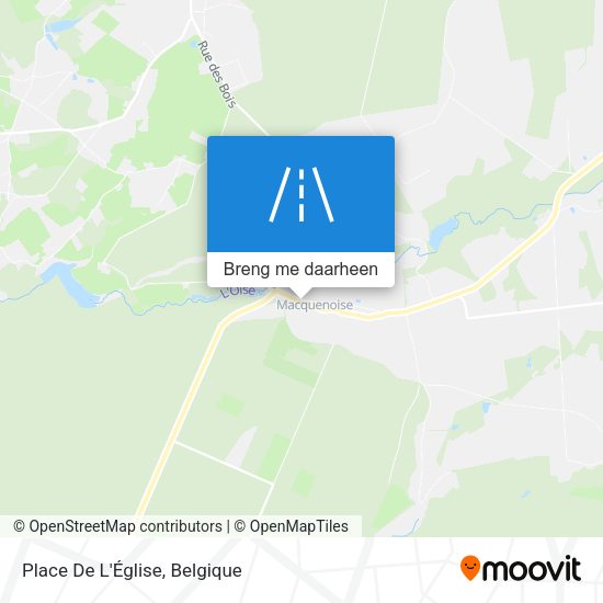 Place De L'Église kaart