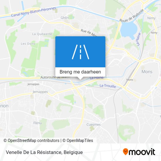 Venelle De La Résistance kaart