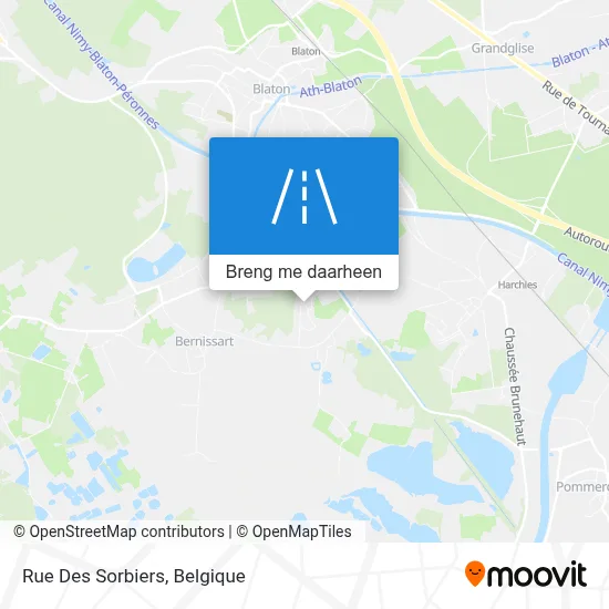 Rue Des Sorbiers kaart
