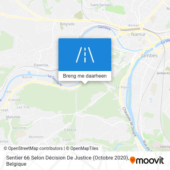 Sentier 66 Selon Décision De Justice (Octobre 2020) kaart
