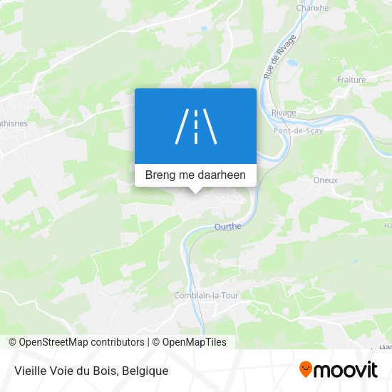 Vieille Voie du Bois kaart