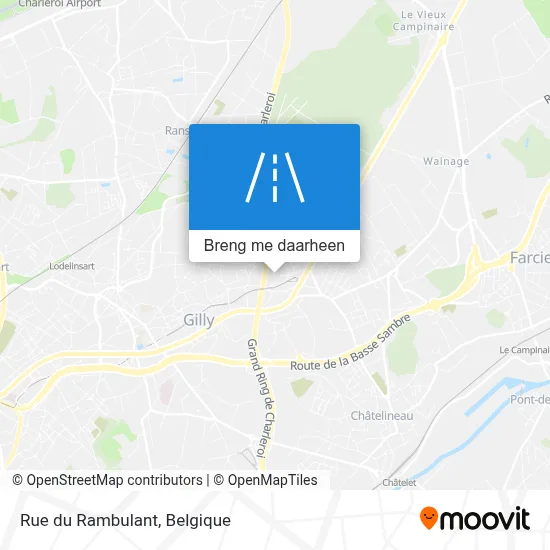 Rue du Rambulant kaart