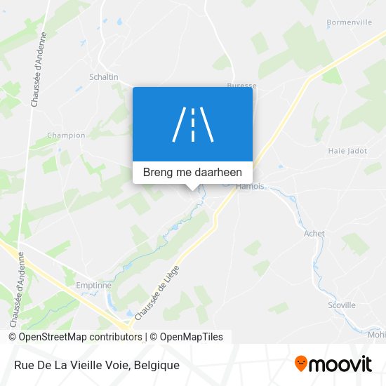 Rue De La Vieille Voie kaart