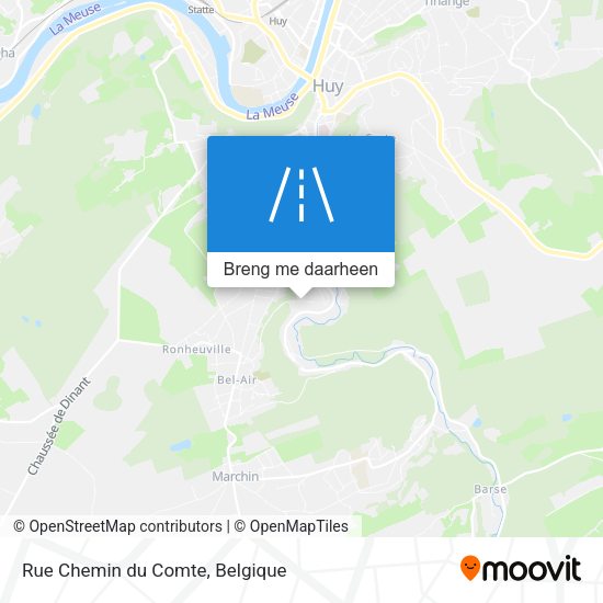 Rue Chemin du Comte kaart