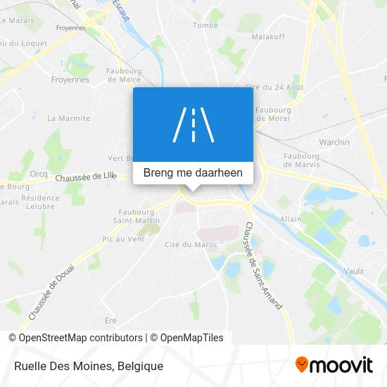 Ruelle Des Moines kaart