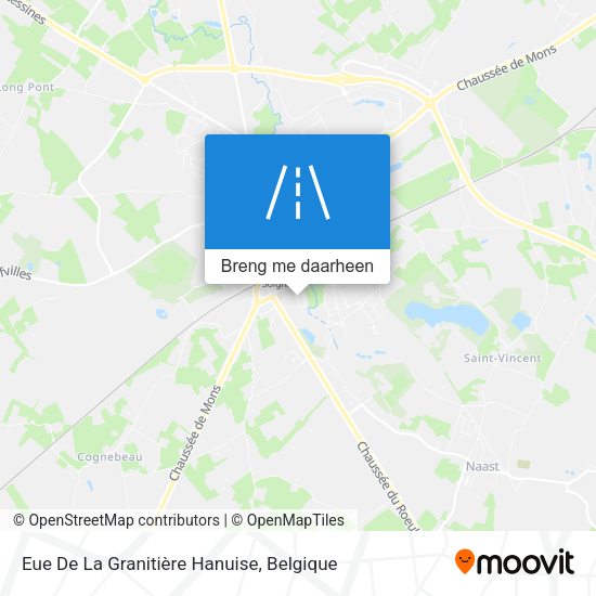 Eue De La Granitière Hanuise kaart