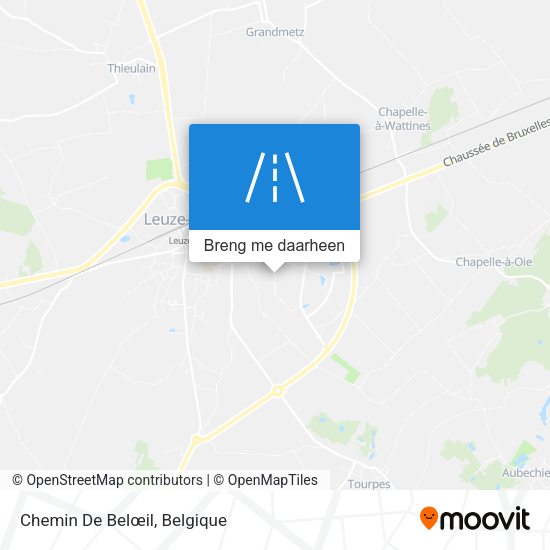 Chemin De Belœil kaart