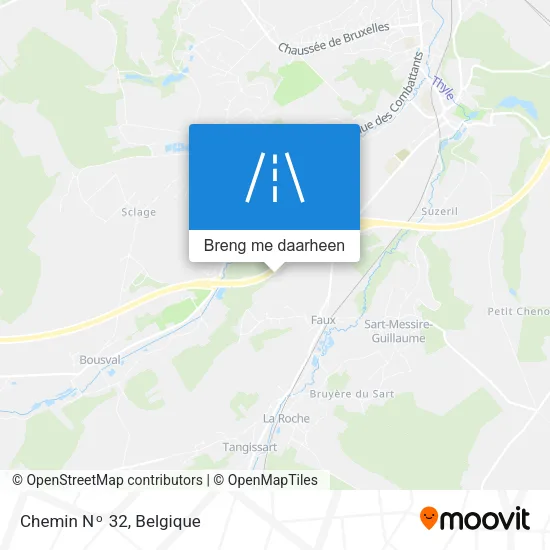 Chemin Nᵒ 32 kaart