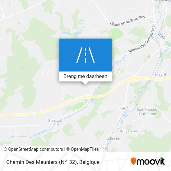 Chemin Des Meuniers (Nᵒ 32) kaart