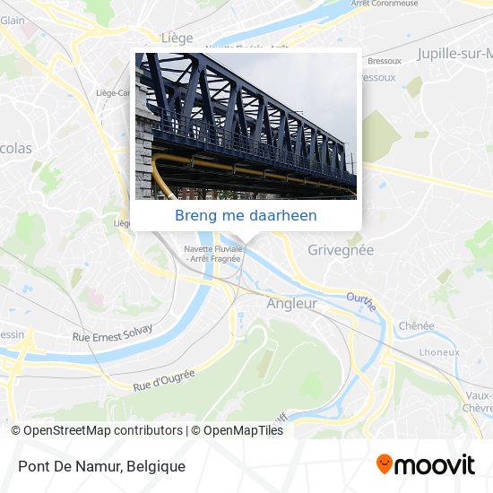 Pont De Namur kaart