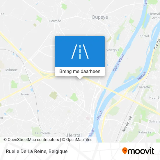 Ruelle De La Reine kaart