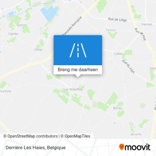 Derrière Les Haies kaart