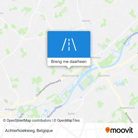 Achterhoekweg kaart