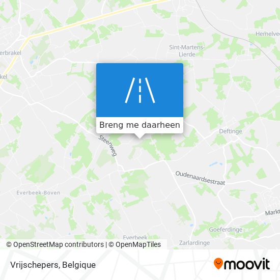 Vrijschepers kaart