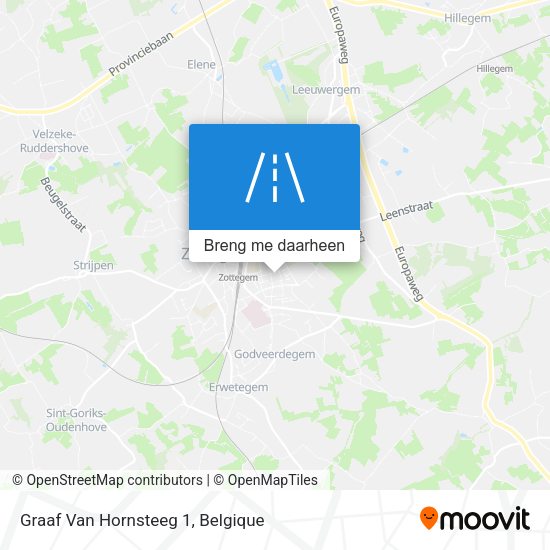 Graaf Van Hornsteeg 1 kaart