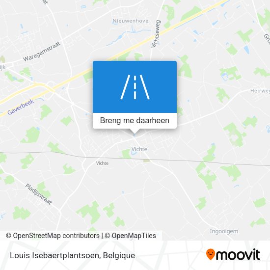 Louis Isebaertplantsoen kaart