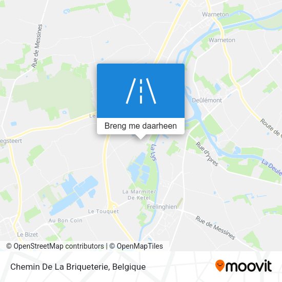 Chemin De La Briqueterie kaart