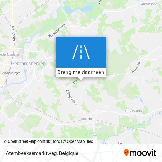 Atembeeksemarktweg kaart