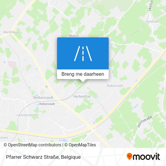 Pfarrer Schwarz Straße kaart