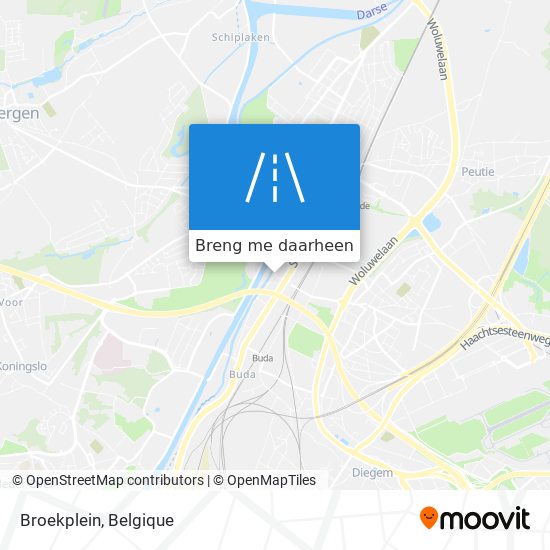 Broekplein kaart