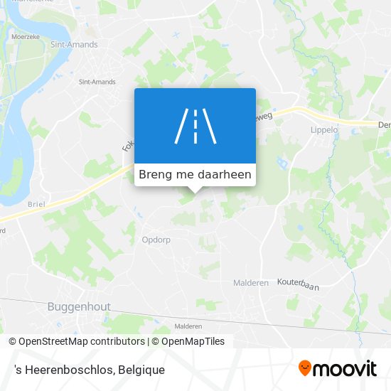 's Heerenboschlos kaart