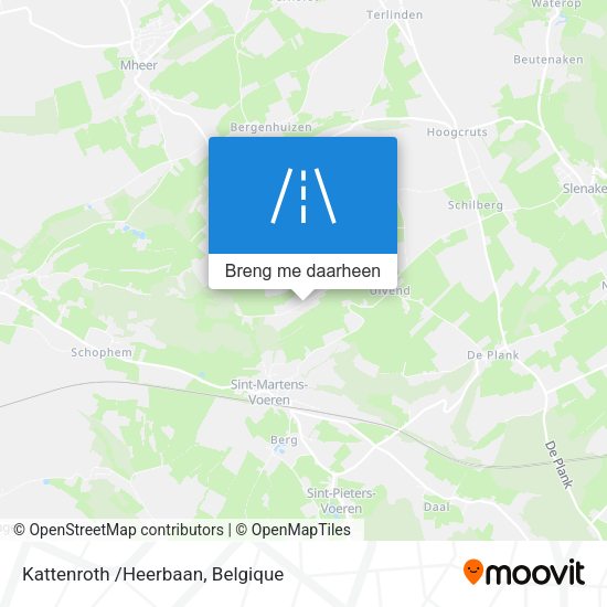 Kattenroth /Heerbaan kaart