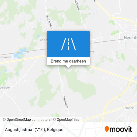 Augustijnstraat (V10) kaart
