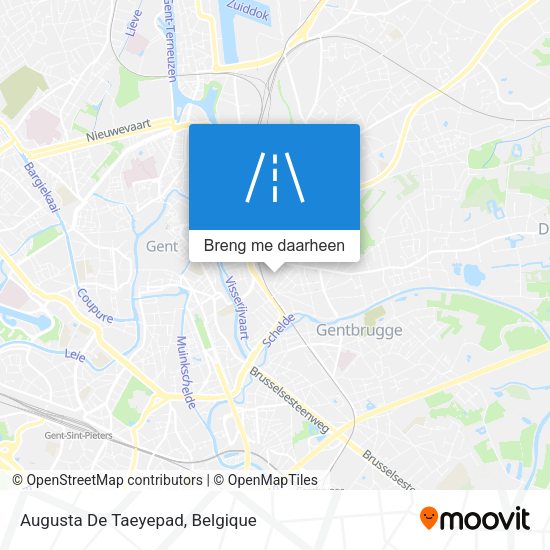 Augusta De Taeyepad kaart