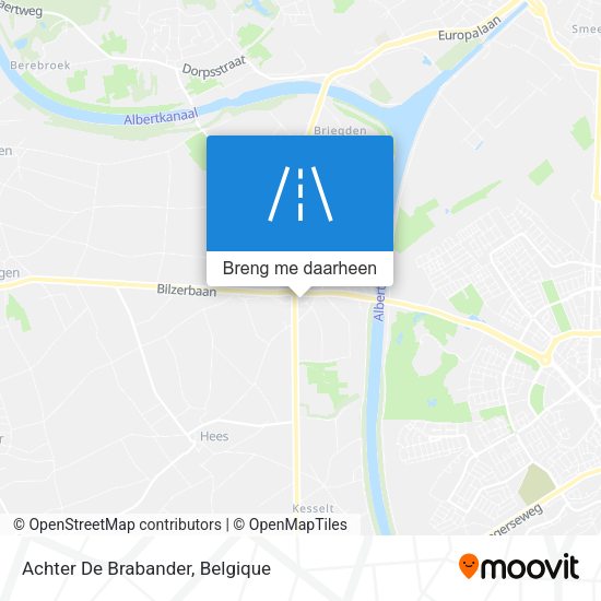 Achter De Brabander kaart