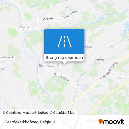 Peerdekerkhofweg kaart