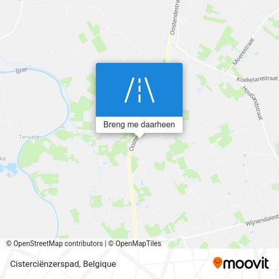 Cisterciënzerspad kaart