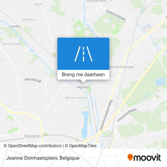 Jeanne Dormaelsplein kaart