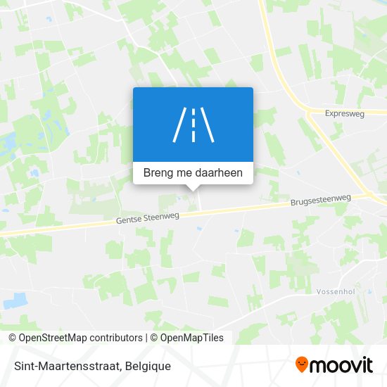 Sint-Maartensstraat kaart