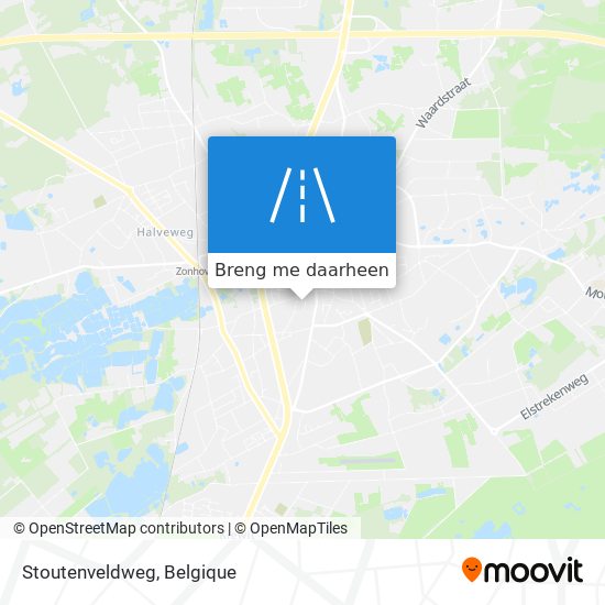 Stoutenveldweg kaart