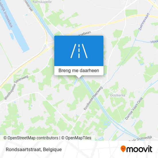Rondsaartstraat kaart