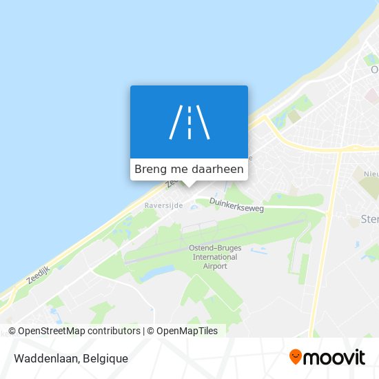 Waddenlaan kaart