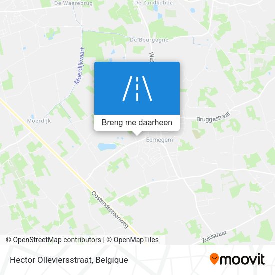 Hector Olleviersstraat kaart