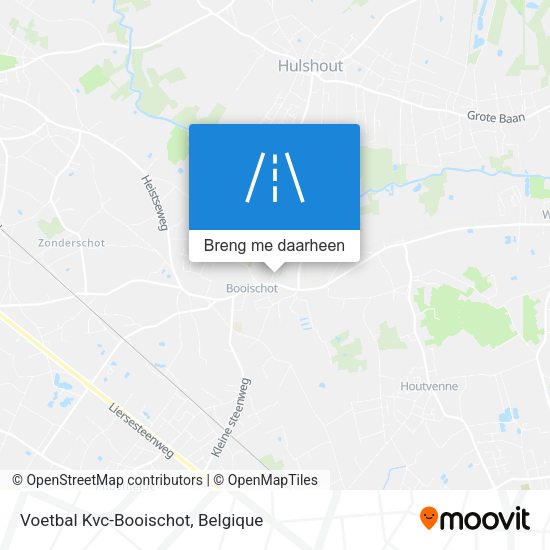 Voetbal Kvc-Booischot kaart