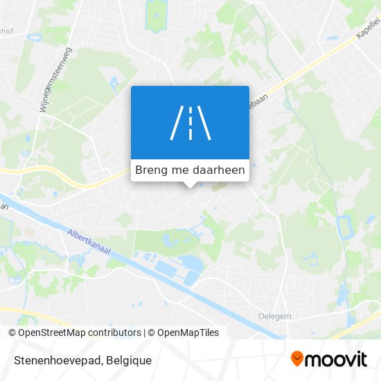 Stenenhoevepad kaart