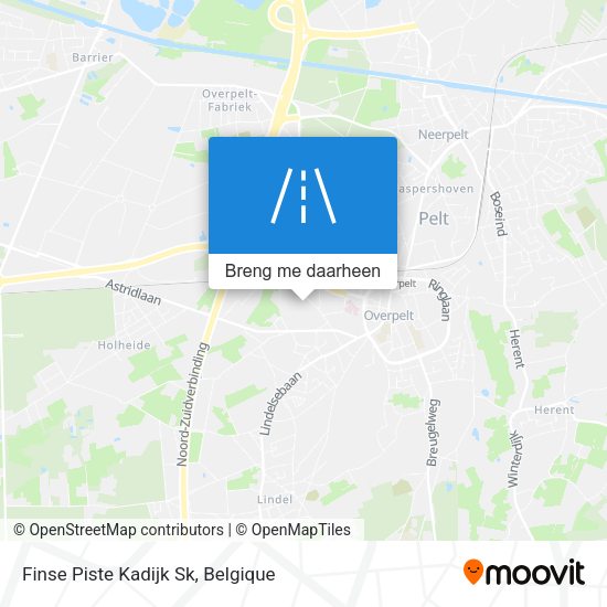 Finse Piste Kadijk Sk kaart