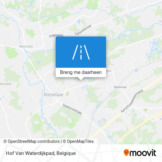 Hof Van Waterdijkpad kaart