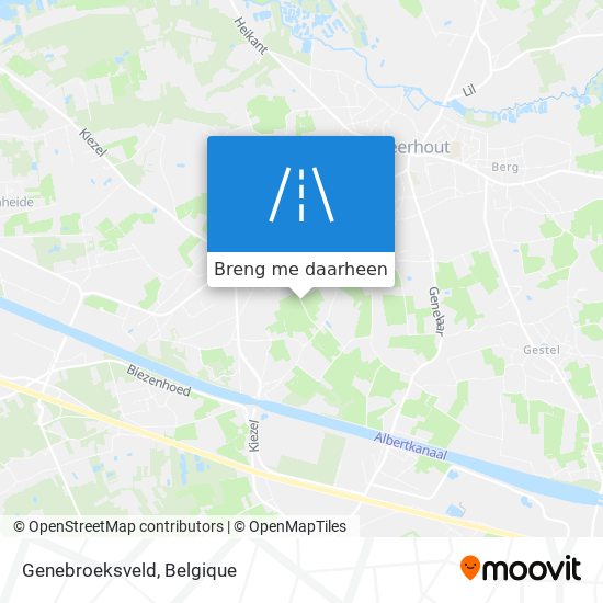 Genebroeksveld kaart